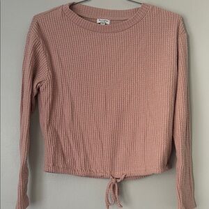 Wild Fable Dusty Pink Long Sleeve Top